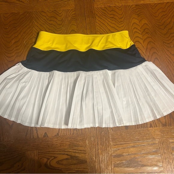 Prince Pleated Skort Color Block Sz S Tennis Golf Pickle Ball Running Activewear - Picture 12 of 16